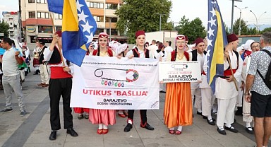 Kocaeli 1. Balkan Halk Oyunları Festivali başladı
