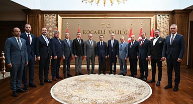 KSO Yönetimi Vali Aktaş’ı ziyaret etti