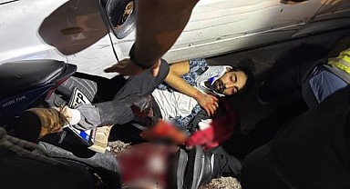 Park halindeki araçlara çarptı! Hayatını kaybetti!
