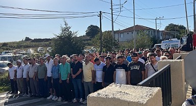 2 çocuk ve babaanne gözyaşları içinde toprağa verildi!