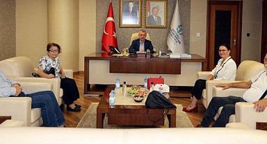 Büyükakın STK temsilcilerini makamında ağırladı