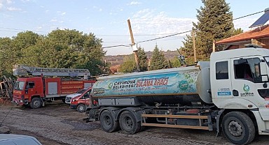Çayırova Belediyesi'nden yangınla mücadeleye destek