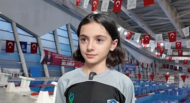 Çayırovalı minik yüzücülerin hedefleri olimpiyat