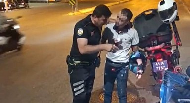 Egzoz sesiyle rahatsız eden sürücüye egzoz sesi dinletildi!