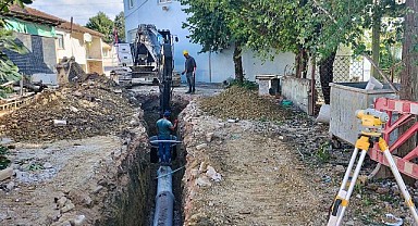 İSU, Körfez’de kanalizasyon hattını yeniliyor