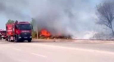 Kartepe’de yangın paniği! Büyümeden söndürüldü