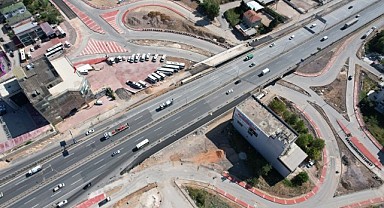 Kaşkaldere Kavşağı’nda son rötuşlar atılıyor