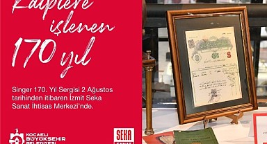 Singer 170. Yıl Sergisi açıldı