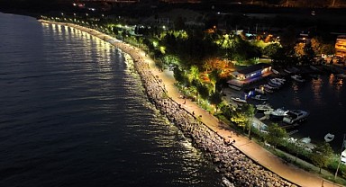 Tavşancıl Sahil Parkı yeni yüzüne kavuştu