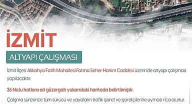 Alikahya’da güzergah değişikliğine gidildi