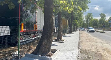 Alikahya Sanayici Caddesi'nde üstyapı yenileniyor