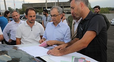 Baraçlı, Afet Mutfağı’nı inceledi
