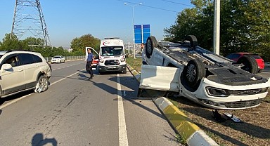 Başiskele’de kaza! 1 kişi yaralandı