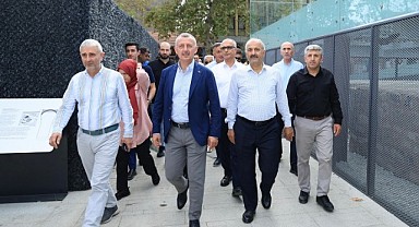 Büyükakın, gün yüzüne çıkan Su Sarnıcını inceledi