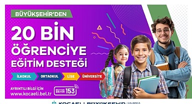 Büyükakın sözünü tuttu! 20 bin öğrenciye eğitim desteği veriliyor
