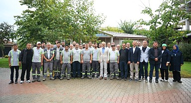Çiftçi, Park ve Bahçeler Müdürlüğü’nü ziyaret etti
