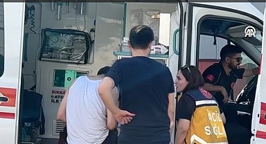 Galvaniz fabrikasında yangın paniği! 1 işçi yaralandı