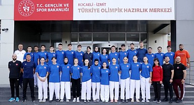 Genç karateciler şampiyon olmayı hedefliyor