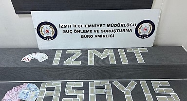 İzmit’te kumar baskını! Para cezası kesildi