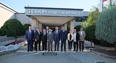 Vali Aktaş, GEBKİM OSB'yi ziyaret etti