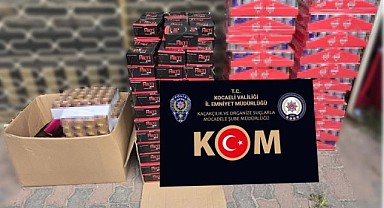 Kocaeli’nde 940 paket kaçak sigara ele geçirildi!