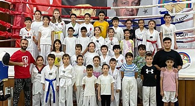Körfezli çocuklar taekwondoya yoğun ilgi gösteriliyor