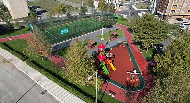 Osman Yağmurdereli Parkı revize edildi