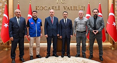 Şehit Babası Karagöz Vali Aktaş’ı ziyaret etti