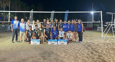 Sekapark’ta voleybol heyecanı yaşandı