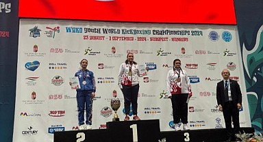 Sinem Erdoğan, dünya üçüncüsü oldu