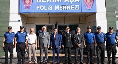Vali Aktaş, Bekirpaşa Polis Merkezi'ni ziyaret etti