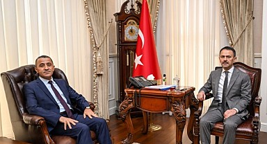 Yüksel, Vali Aktaş’ı ziyaret etti