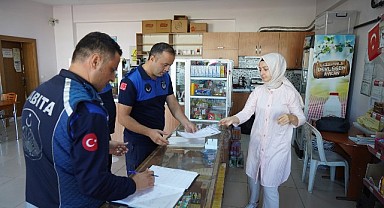 Zabıta ekipleri öğrencilerin sağlığını şansa bırakmıyor