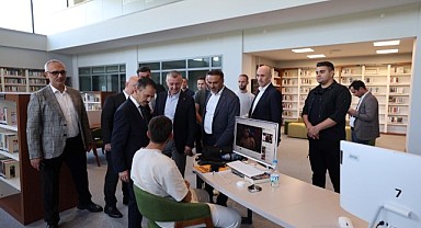 Aktaş ve Büyükakın, Darıca Millet Bahçesi’ni ziyaret etti