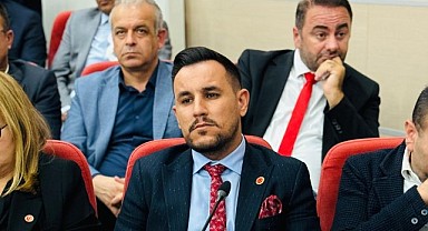 Baran Aydın, KBB meclisinde hastaneyi gündeme taşıdı!