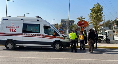 Bisikletten düşen 2 çocuk yaralandı!