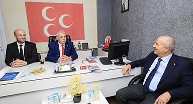 Büyükgöz, Öztürk’ü makamında ziyaret etti