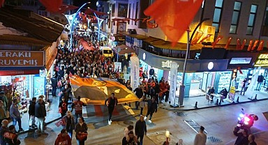 Fener alayında vatandaşlar coştu