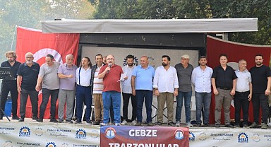 Gebzeli Trabzonlular, piknik şöleninde coştu