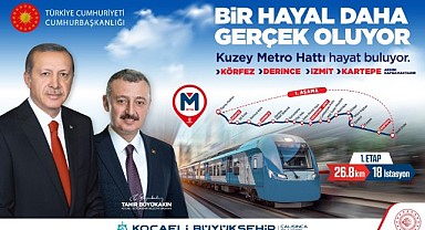 Kuzey Metro Hattı’nda şantiye çalışmalarına başlandı