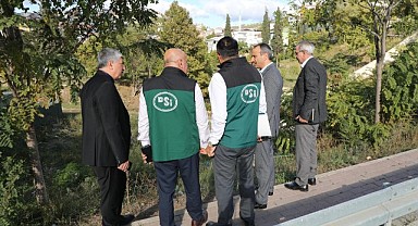Ömeroğlu, Dilderesi’nde incelemelerde bulundu