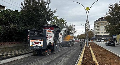 Sırasöğütler’de kavşak çalışması yapılıyor
