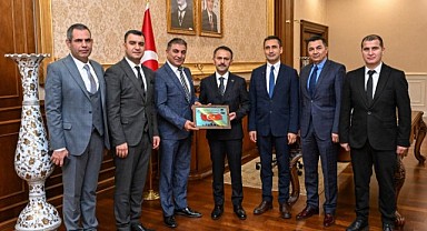 Vali Aktaş’a hayırlı olsun ziyaretleri sürüyor