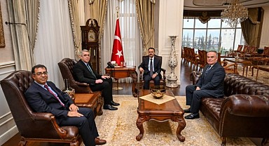 Vali Aktaş’a hayırlı olsun ziyaretleri sürüyor