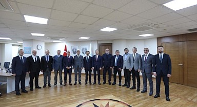 Baraçlı, Vali Aktaş'ı makamında ağırladı