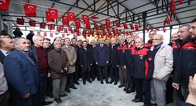 Çamçukur Camii ibadete açıldı