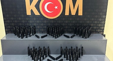 Çayırova’da 98 adet tabanca sürgüsü ele geçirildi!