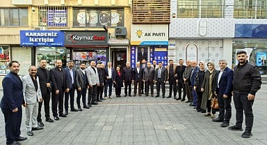 Coşkun ve ekibi Kaya’yı ziyaret etti