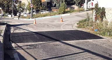 Farabi Caddesi’ne asfalt kasis yerleştirildi