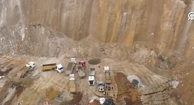 Hafriyat sahasında toprak kaydı! 1 işçi yaralandı